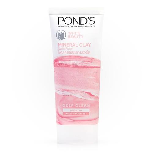 PONDS  WH MINERAL CLAY FACIL FOAM 90g